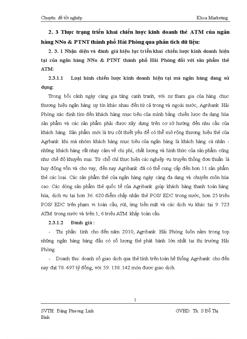 image for page Giải pháp marketing tăng cường hiệu lực triển khai chiến lược kinh doanh thẻ ATM của ngân hàng NNo PTNT thành phố Hải Phòng