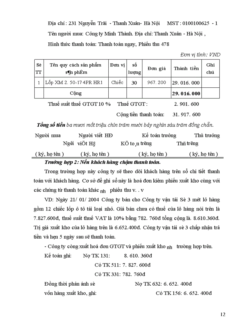 image for page Hoàn thiện công tác kế toán thành phẩm tiêu thụ thành phẩm và xác định kết quả tiêu thụ tại Công ty Cao su Sao Vàng 1
