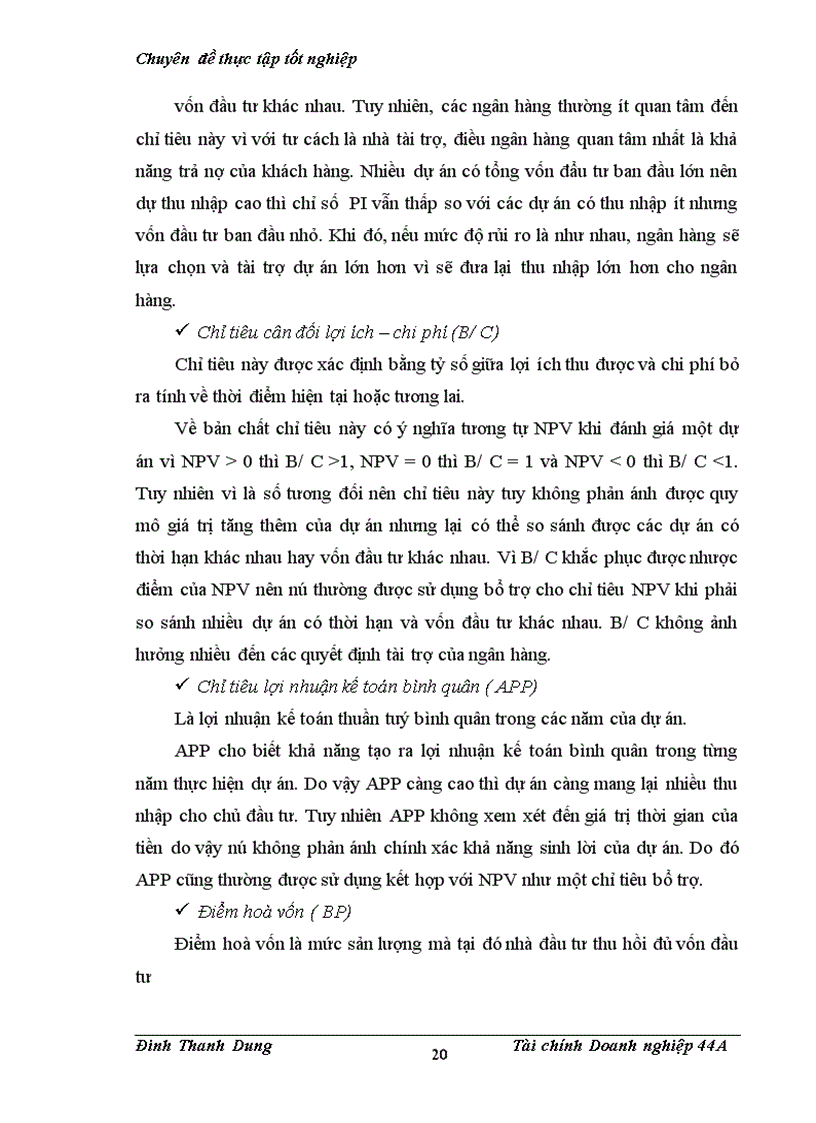 image for page Nâng cao chất lượng thẩm định tài chính dự án trong cho vay tại chi nhánh ngân hàng Công thương Ba Đình đối với các doanh nghiệp ngành xây dựng 1