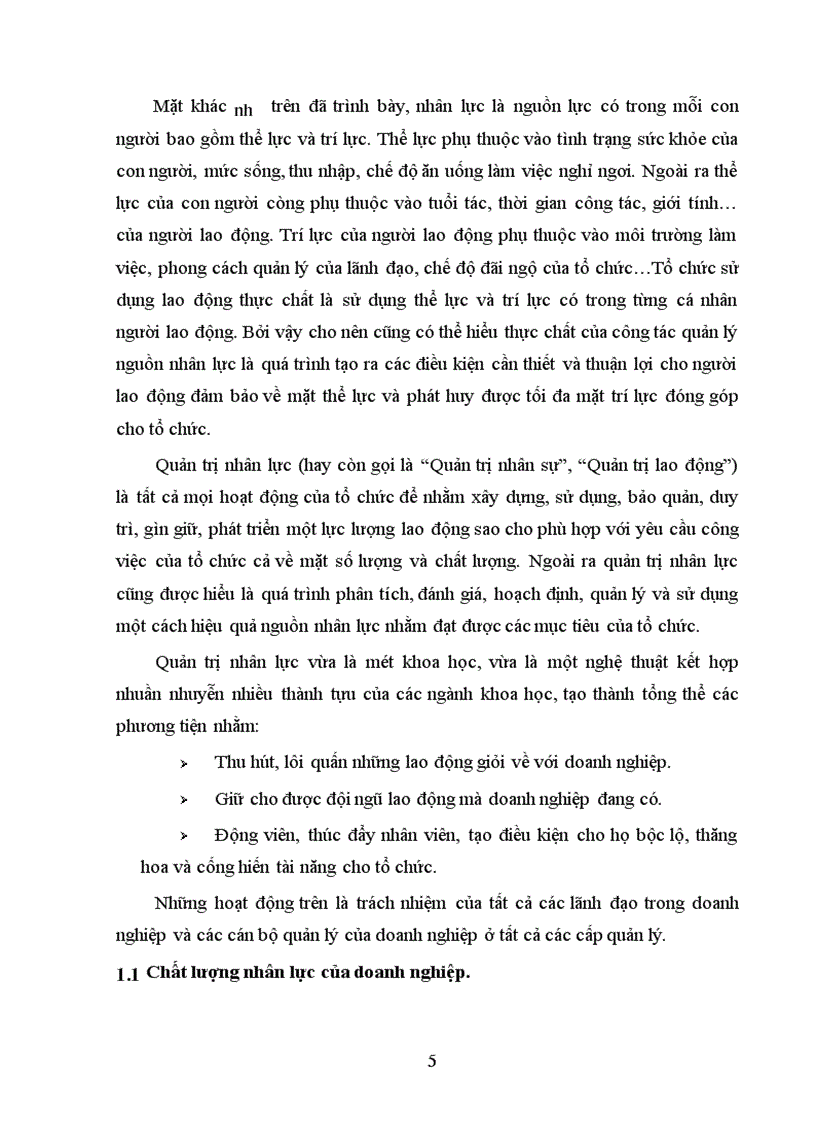 image for page Chất lượng nhân lực của Tổng công ty xay dựng công trình giao thông 8 Nguyên nhân và hướng biện pháp nâng cao 1