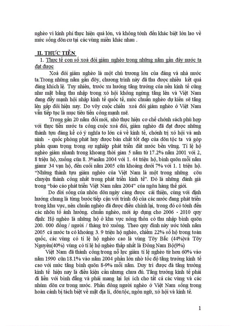 image for page Vấn đề xoá đói giảm nghèo ở nước ta hiện nay 1