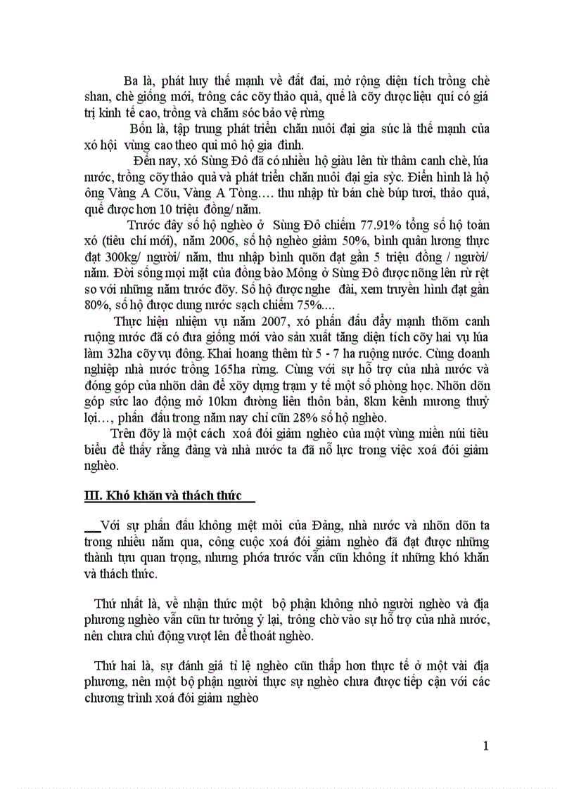 image for page Vấn đề xoá đói giảm nghèo ở nước ta hiện nay 1