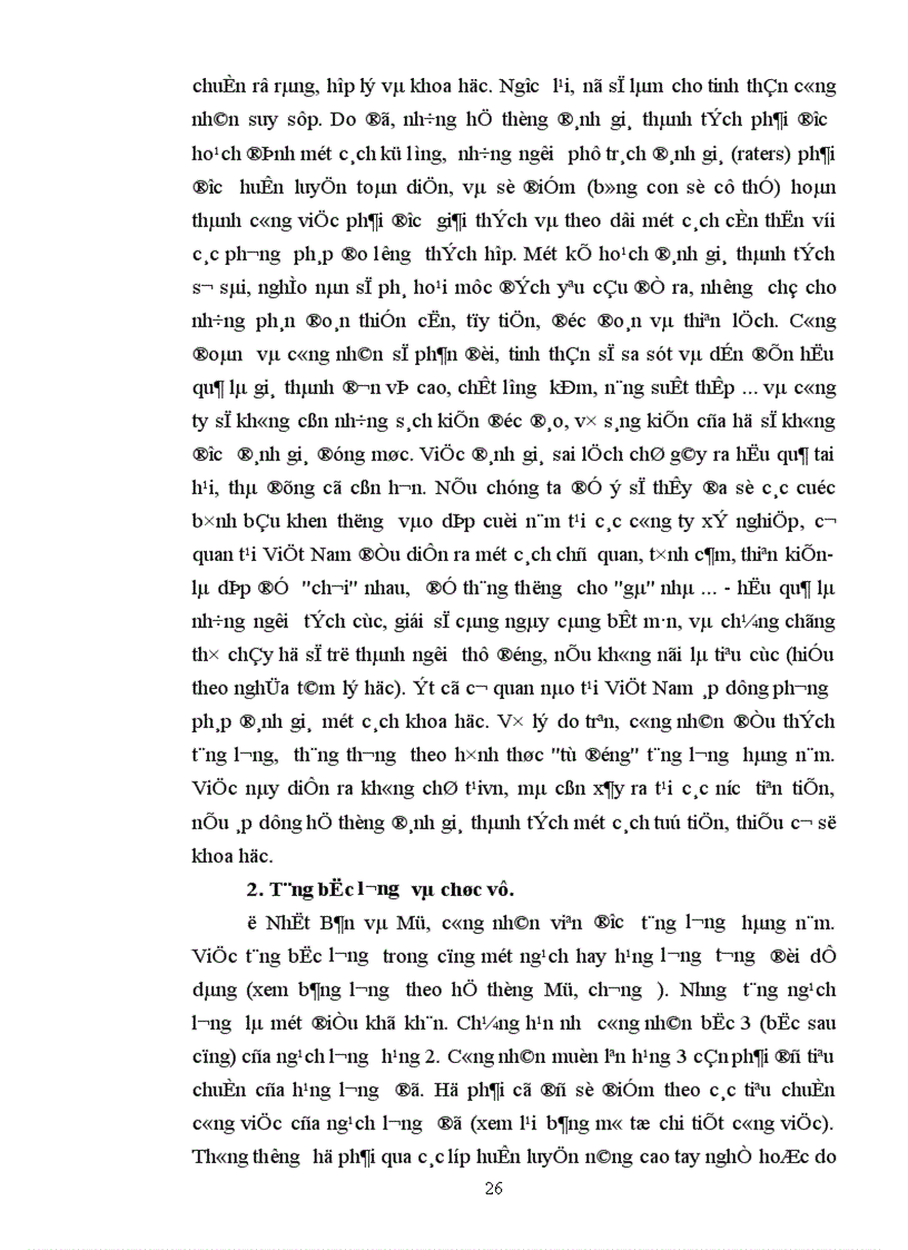 image for page Đánh giá thực hiện công việc là một hoạt động quan trọng trong các tổ chức