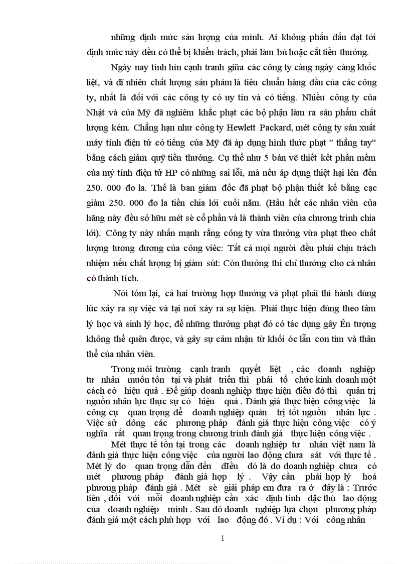image for page Đánh giá thực hiện công việc là một hoạt động quan trọng trong các tổ chức