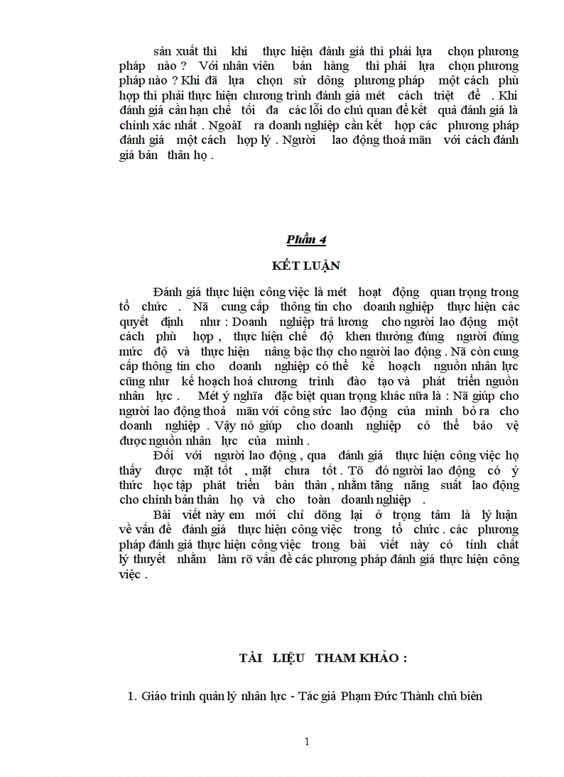 image for page Đánh giá thực hiện công việc là một hoạt động quan trọng trong các tổ chức