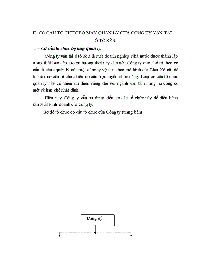 image for page Một số giải pháp nhằm hoàn thiện bộ máy tổ chức bộ máy quản lý tại Công ty vận tải ô tô số 3 1