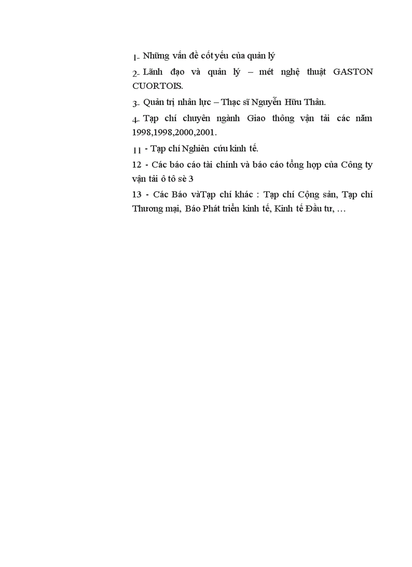 image for page Một số giải pháp nhằm hoàn thiện bộ máy tổ chức bộ máy quản lý tại Công ty vận tải ô tô số 3 1