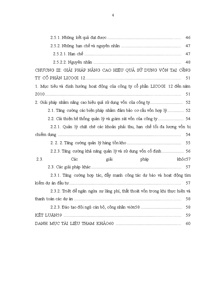 image for page Nâng cao hiệu quả sử dụng vốn tại Công ty cổ phần LICOGI 12