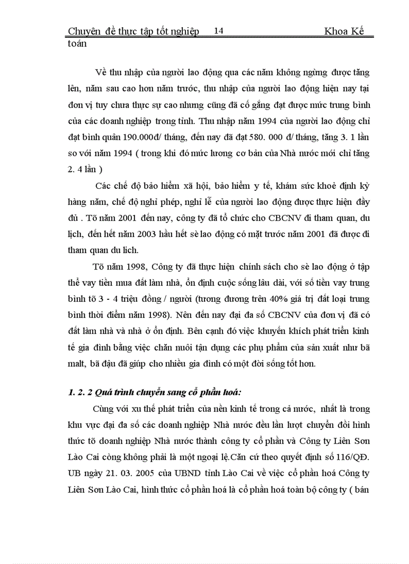 image for page Đặc điểm tổ chức công tác kế toán các phần hành kế toán chủ yếu tại Công ty Cổ Phần Liên Sơn Lào Cai 1