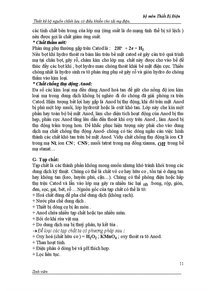 image for page Thiết kế bộ nguồn chỉnh lưu có điều khiển cho tải mạ điện