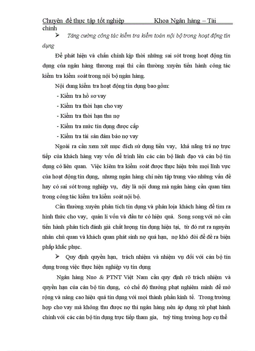 image for page Nâng cao chât lượng cho vay đối với doanh nghiệp vừa và nhỏ tại ngân hàng nông nghiệp và phát triển nông thôn Nam Hà Nội 1