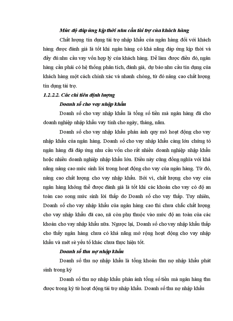 image for page Nâng cao chất lượng hoạt động tín dụng tài trợ nhập khẩu tại Ngân hàng thương mại cổ phần xuất nhập khẩu Việt Nam chi nhánh Hà Nội Eximbank Hà Nội 1