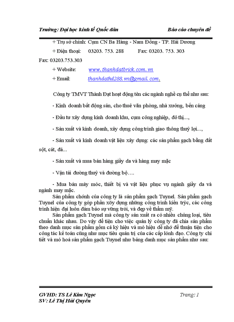 image for page Hoàn thiện kế toán chi phí sản xuất và tính giá thành sản phẩm tại công ty Thương mại vận tải Thành Đạt