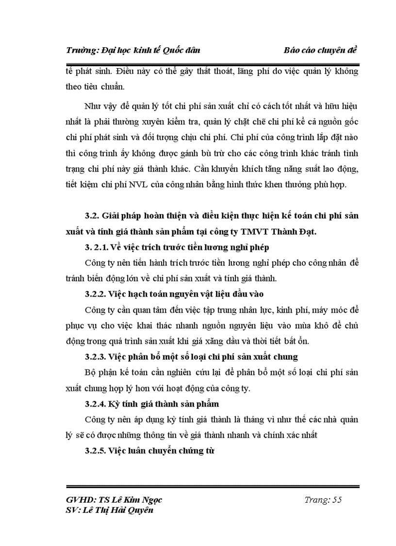 image for page Hoàn thiện kế toán chi phí sản xuất và tính giá thành sản phẩm tại công ty Thương mại vận tải Thành Đạt