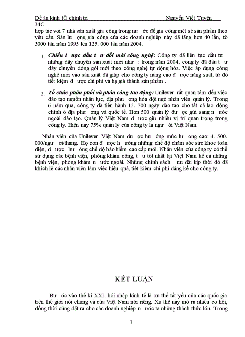 image for page Sức cạnh tranh của hàng hoá Việt Nam thực trạng và giải pháp 1