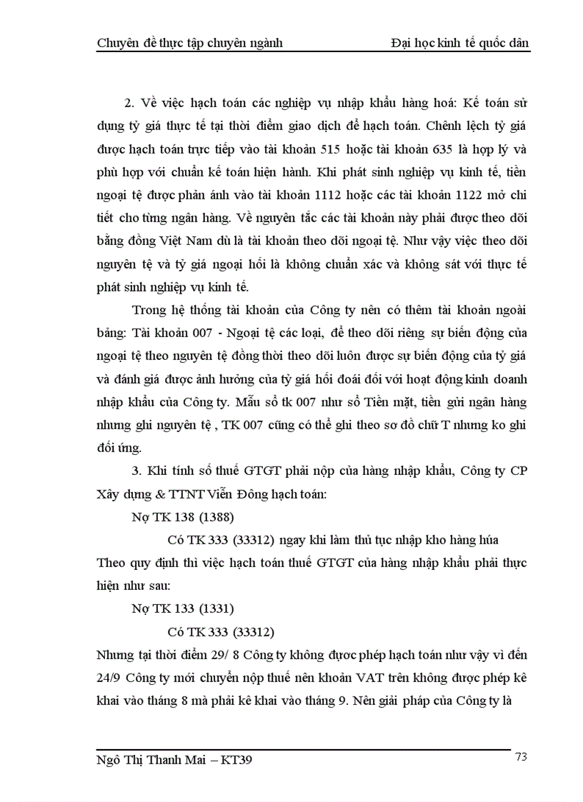 image for page Kế toán lưu chuyển hàng hóa Nhập khẩu tại Công ty cổ phần tập đoàn Địa ốc Viễn Đông 1