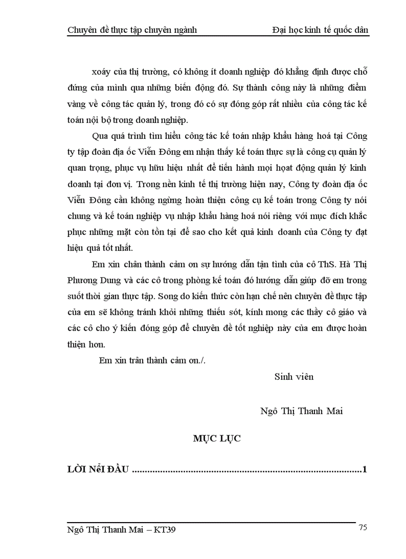 image for page Kế toán lưu chuyển hàng hóa Nhập khẩu tại Công ty cổ phần tập đoàn Địa ốc Viễn Đông 1
