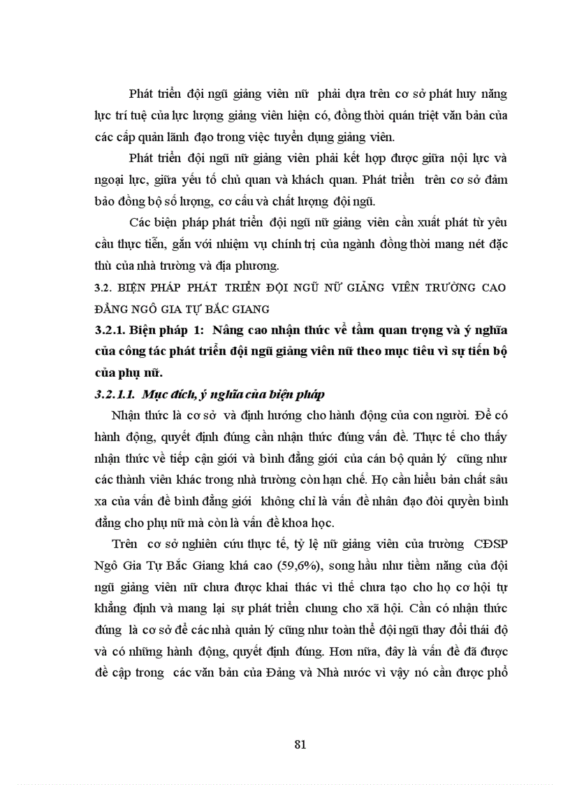 image for page Một số biện pháp phát triển đội ngũ nữ giảng viên trường CĐSP Ngô Gia Tự Bắc Giang 1