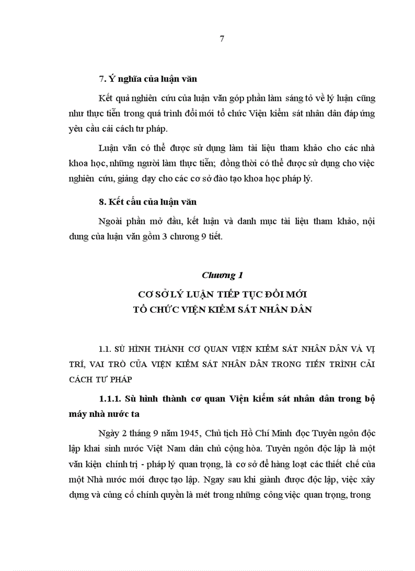 image for page Cơ sở lý luận và thực tiễn đổi mới tổ chức Viện kiểm sát nhân dân đáp ứng yêu cầu cải cách tư pháp ở Việt Nam