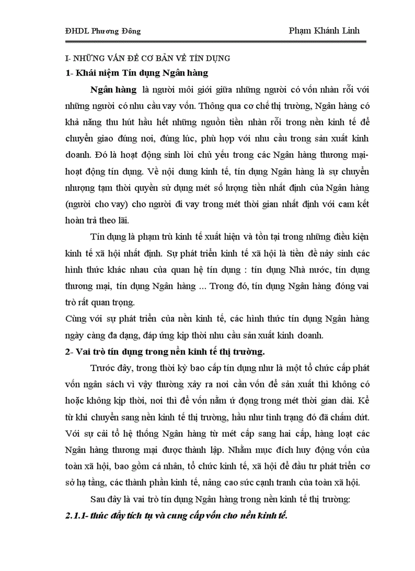 image for page Rủi ro tín dụng và một số biện pháp phòng ngừa rủi ro tín dụng tại Ngân hàng thương mại Việt Nam 1