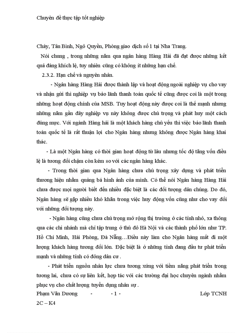 image for page Giải pháp nhằm nâng cao hiệu quả bảo đảm tiền vay bằng thế chấp tài sản trong hoạt động tín dụng tại NHTMCP Hàng Hải 1