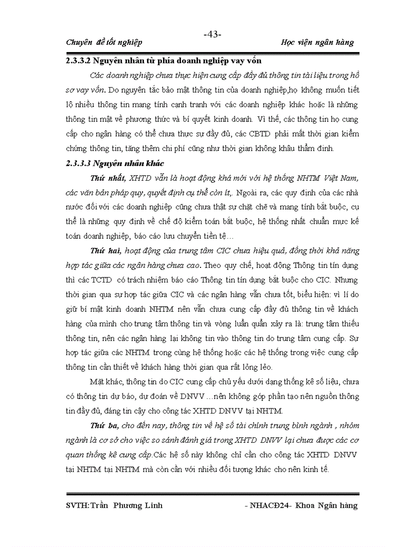 image for page Giải pháp hoàn thiện công tác xếp hạng tín dụng doanh nghiệp vay vốn tại Chi nhánh BIDV Hà Nội