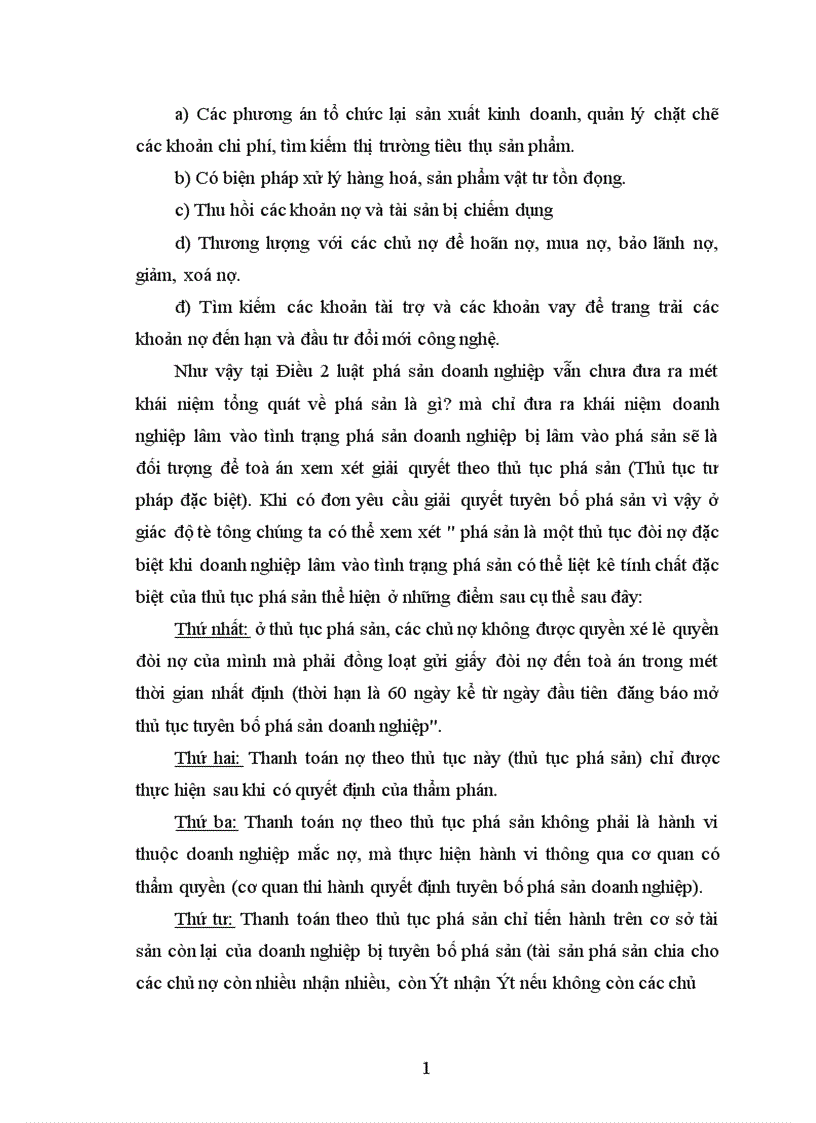 image for page Tìm hiểu thủ tục giải quyết yêu cầu tuyên bố phá sản doanh nghiệp 1
