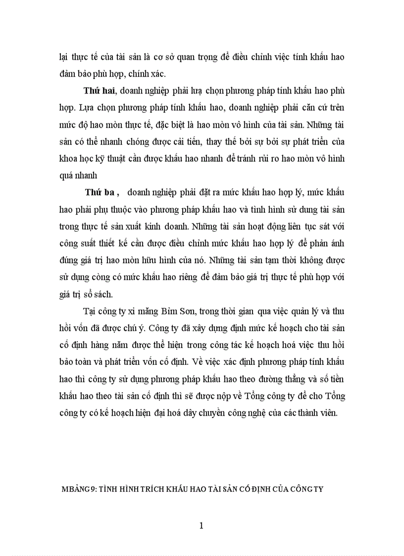 image for page Giải pháp nâng cao hiệu quả sử dụng vốn tại công ty xi măng Bỉm sơn 1