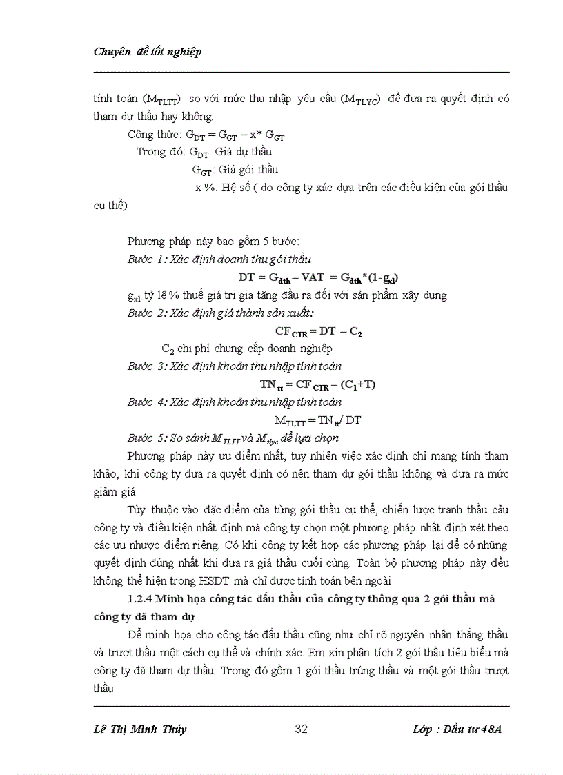 image for page Một số giải pháp nhằm nâng cao khả năng thắng thầu trong đấu thầu xây lắp tại công ty cổ phần xây dựng Số 1 Sông Hồng 1