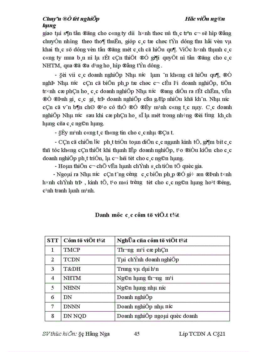 image for page Giải pháp nâng cao chất lượng công tác phân tích TCDN phục vụ cho tín dụng T DH tại ngân hàng TMCP nhà Hà Nội