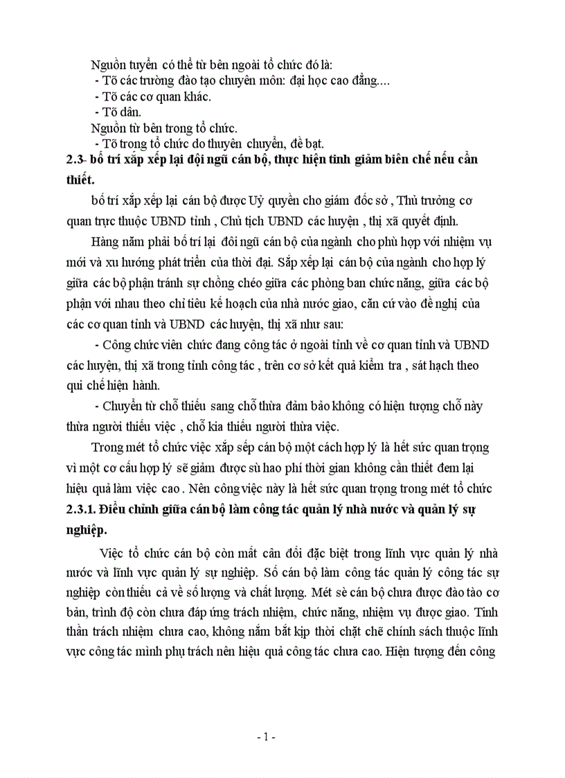 image for page Hoàn thiện cơ cấu tổ chức cán bộ ngành Lao động thương binh và xã hội tỉnh Bắc Ninh