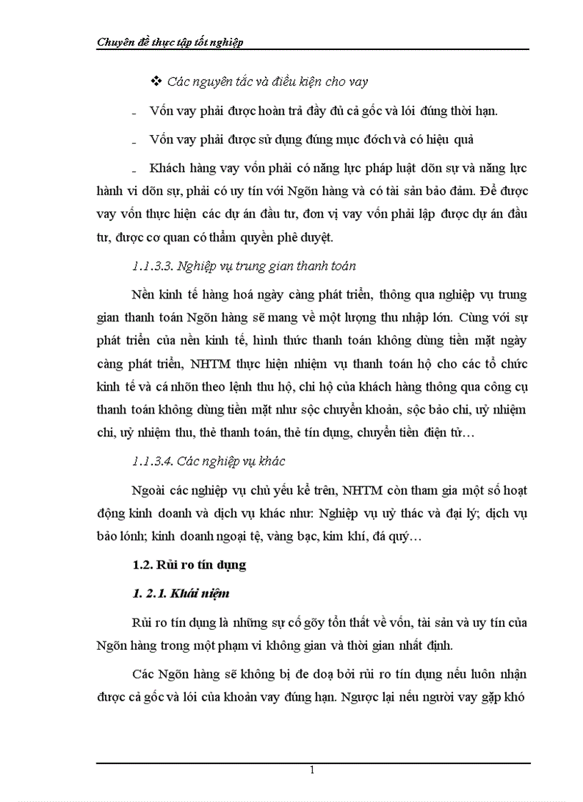 image for page Rủi ro tín dụng một số giải pháp góp phần phòng ngừa và hạn chế rủi ro tín dụng tại Ngân hàng thương mại cổ phần Đại Dương OCEAN Bank