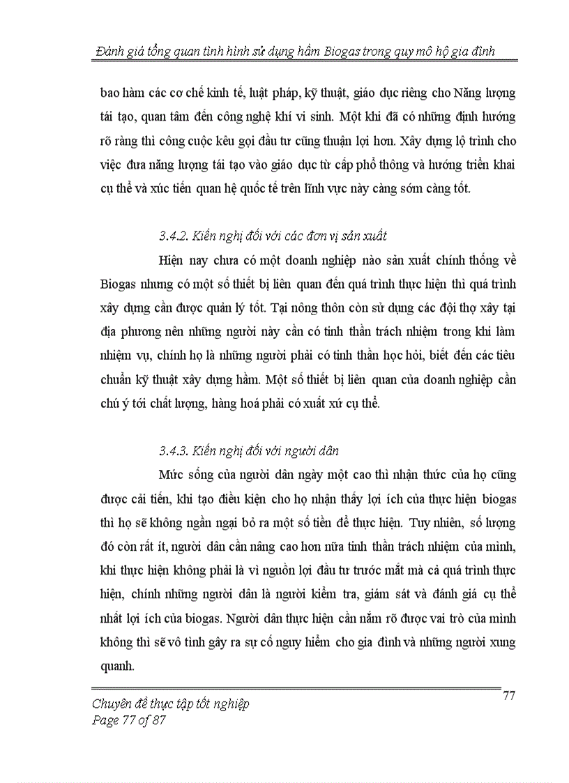 image for page Đánh giá tổng quan tình hình thực hiện hầm Biogas trong quy mô hộ gia đình 1