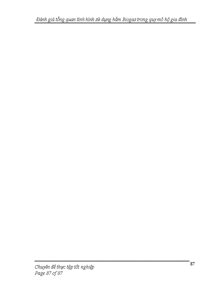 image for page Đánh giá tổng quan tình hình thực hiện hầm Biogas trong quy mô hộ gia đình 1