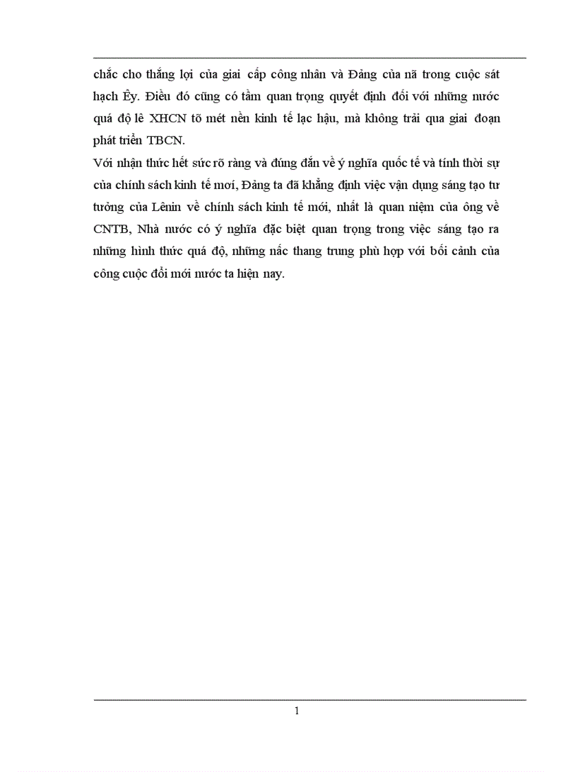 image for page Chính sách kinh tế mới của Lênin và sự vận dụng nó ở Việt Nam 1