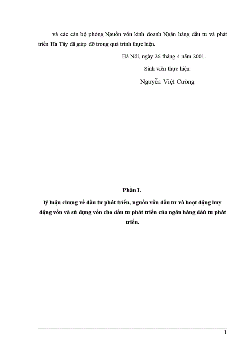 image for page Một số giải pháp nhằm tăng cường khả năng huy động vốn và sử dụng vốn cho đầu tư phát triển tại ngân hàng đầu tư phát triển Hà Tây 1