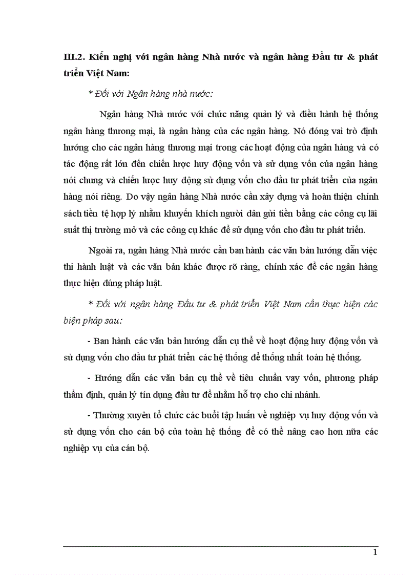 image for page Một số giải pháp nhằm tăng cường khả năng huy động vốn và sử dụng vốn cho đầu tư phát triển tại ngân hàng đầu tư phát triển Hà Tây 1