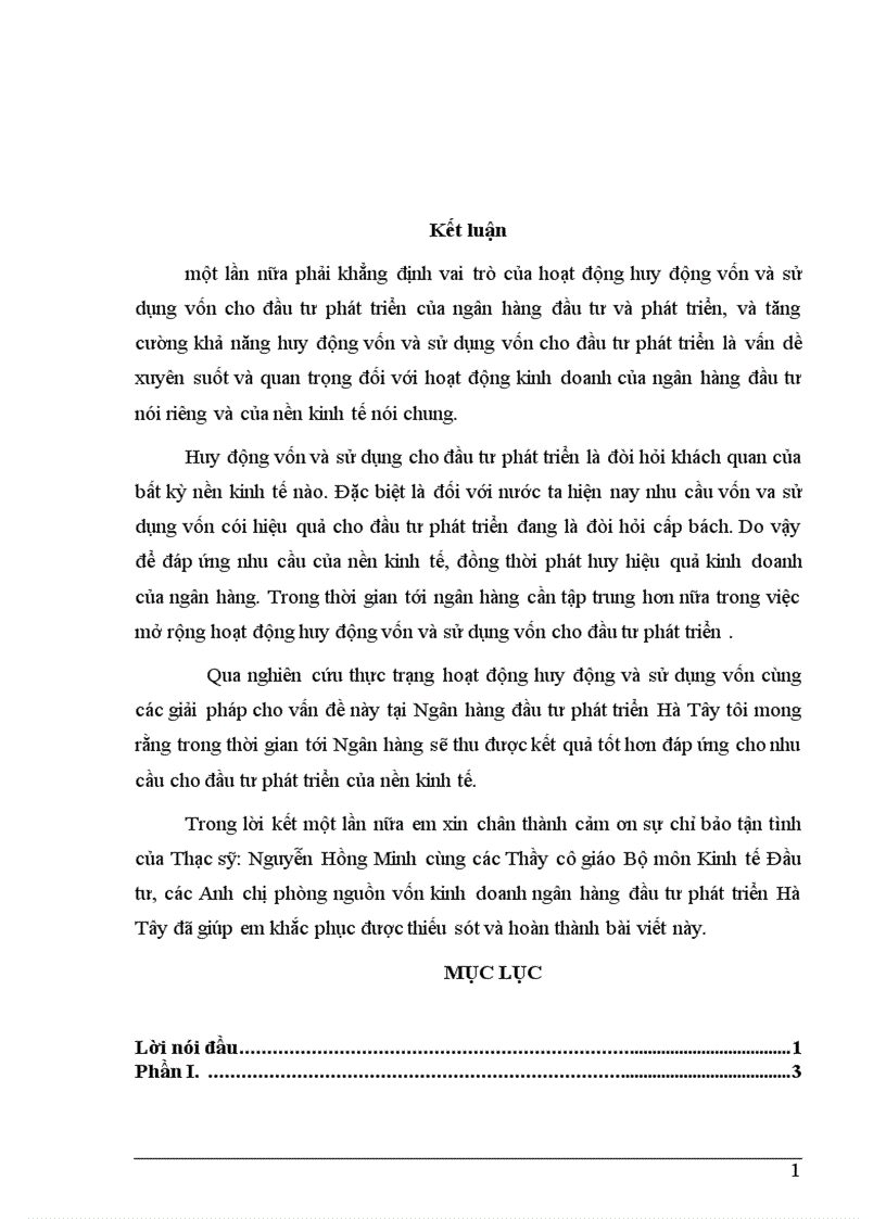 image for page Một số giải pháp nhằm tăng cường khả năng huy động vốn và sử dụng vốn cho đầu tư phát triển tại ngân hàng đầu tư phát triển Hà Tây 1