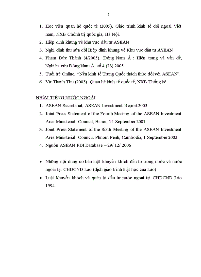 image for page Một số quy định pháp luật về đầu tư trực tiếp nước ngoài tại CHDCND Lào
