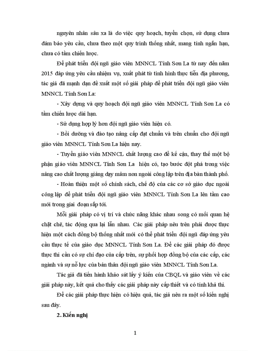 image for page Biện pháp phát triển đội ngũ giáo viên các trường mầm non ngoài công lập tỉnh Sơn La 1