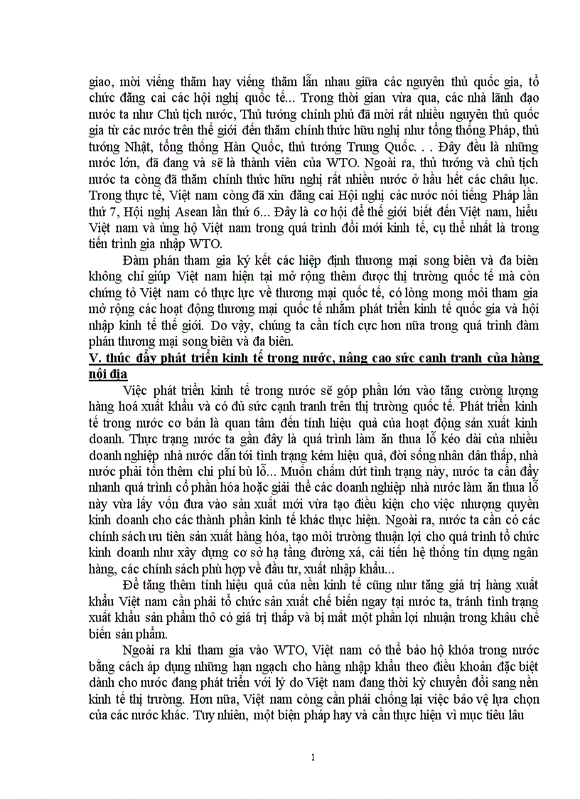 image for page Một số điều kiện và giải pháp chủ yếu để thúc đẩy quá trình tham gia có hiệu quả tổ chức thương mại thế giới WTO của Việt Nam 1