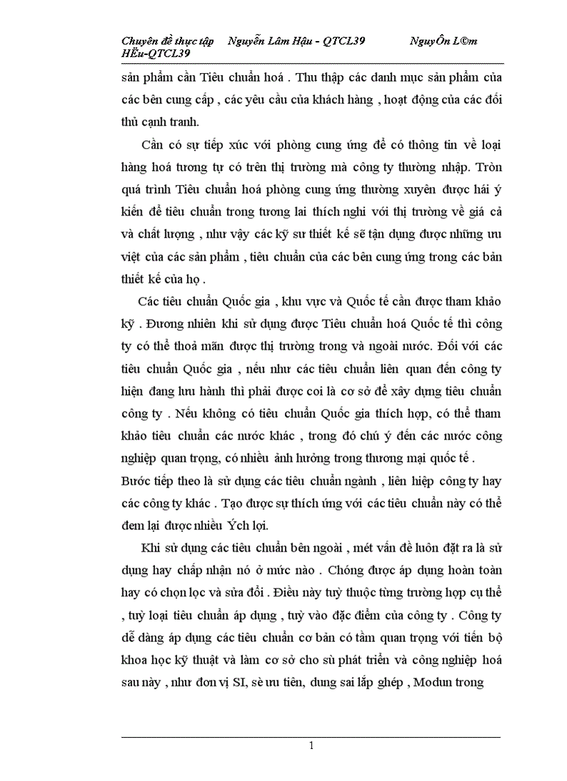 image for page Thực trạng công tác Tiêu chuẩn hoá trong việc nâng cao chất lượng sản phẩm của Công ty Dầu thực vật Nghệ an 1