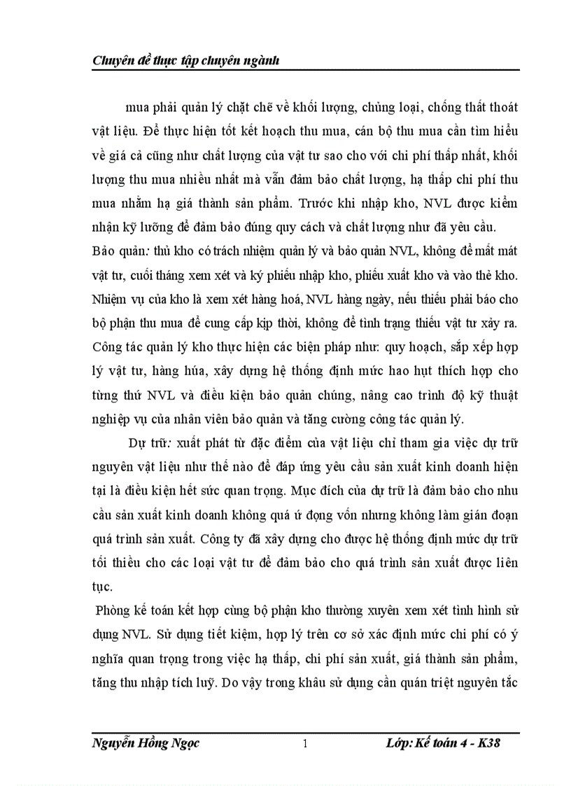 image for page Hoàn thiện kế toán nguyên vật liệu tại Công ty Cổ phần Nhựa Y tế MEDIPLAST 1