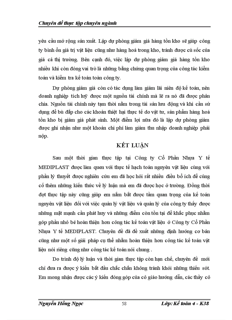 image for page Hoàn thiện kế toán nguyên vật liệu tại Công ty Cổ phần Nhựa Y tế MEDIPLAST 1