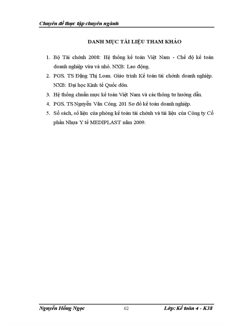 image for page Hoàn thiện kế toán nguyên vật liệu tại Công ty Cổ phần Nhựa Y tế MEDIPLAST 1