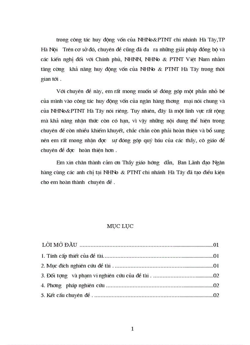 image for page giải pháp nhằm tăng cường khả năng huy động vốn từ dân cư TCKT và uỷ thác đầu tư tại NHNo PTNT chi nhánh Hà Tây Thành Phố Hà Nội