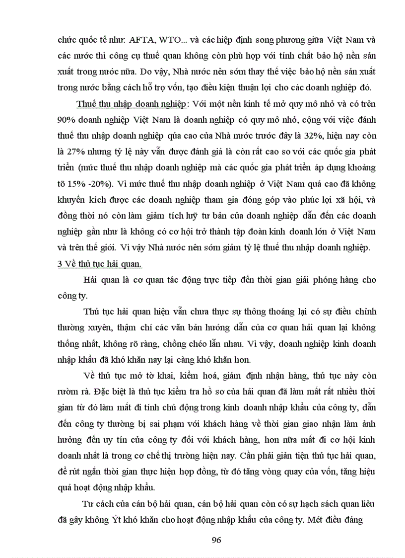 image for page Hoạt động nhập khẩu của Công ty TNHH Thương Mại Sản Xuất Việt Trung thực trạng và giải pháp 1