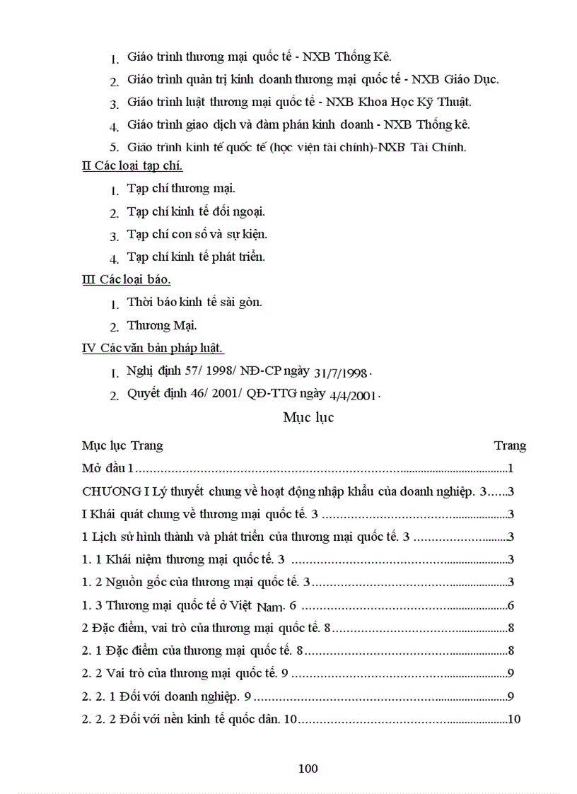 image for page Hoạt động nhập khẩu của Công ty TNHH Thương Mại Sản Xuất Việt Trung thực trạng và giải pháp 1