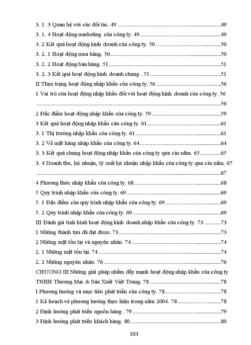 image for page Hoạt động nhập khẩu của Công ty TNHH Thương Mại Sản Xuất Việt Trung thực trạng và giải pháp 1