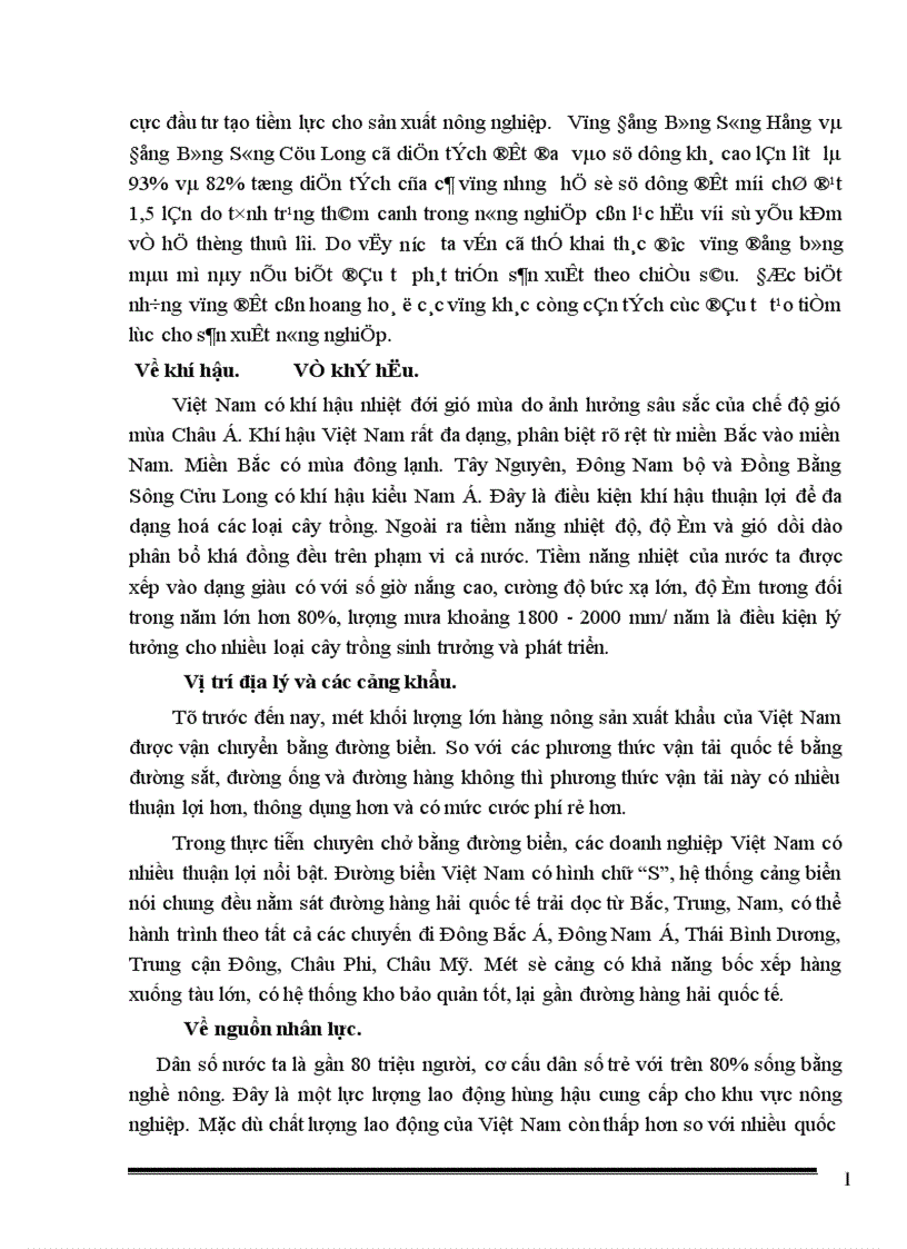 image for page Thực trạng và giải pháp nhằm đẩy mạnh xuất khẩu sản phẩm nông sản việt nam vào thị trường mỹ